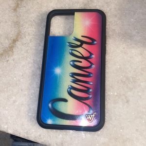 Wildflower cancer iPhone 11 Pro case